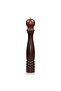 Pepper Mill Wooden Body With Zinc Alloy Grinder Dark Brown 35x6cm