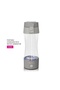 Hydrogen Water Bottle 320mL Rich Water Generator Rechargeable With USB Ionizer Shaker Grey