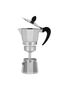 Coffee Maker 120ml Aluminium with 2-Piece Ceramic Cups With 2 Saucers Set - 3