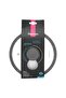 Glass Lid 20cm Arcades With Marbling Silicone Rim Grey - 4