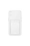 iPhone XS Max Compatible Transparent Card Impact Resistant Yaki Silicone Case with Input Slot - 4