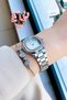 Original Rhinestone Women Wristwatch 3 Atm Waterproof Silver Color Steel Band Bracelet Hmby2030C4 - 6