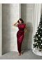 Long Straight Velvet Dress Missel0219 - 2