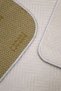 Anatolian Anti-Slip Base Cutout Embossed Bath Mat Set 3 Pieces 80X50 40X50 80X80 - 2