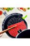 Colorful Heat Resistant Washable Silicone Oven And Airfryer Round Baking Mat 23 Cm - 5