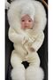 Knitwear Welsoft Lined Baby Jumpsuit with Fur