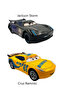 Diecast 4Pcs Cars Cars Pull Drop Cars Metal Mcquenn Jack Storm Tow Mater Cruz Ramirez 8cm - 5
