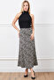 Leopard Printed Patterned Skirt - 4
