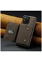 Xiaomi Poco X5 Pro 5g Compatible Case Zebana 2in1 Elite Class Leather Case with Wallet Dark Brown - 4