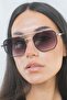 Hurtaw Gray Silver Black Gradient Sunglasses - 4