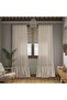 Linen Natural Curtain Vintage Skirt Frilly Cotton Background Curtain - 5