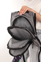 My Polo 8860 School Bag Backpack Orthopedic Water Resistant Gray - 8