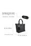 Emma Hand and Shoulder Bag Black Printed Ee - 3