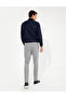Light Gray Slim Fit Canvas Trousers 50259756 -Vr001 - 4