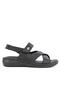 Tiana Anatomical Women's Heel Spur Sandals Black - 3