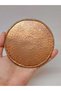 Decorative Authentic Handmade Round Pattern Copper Coaster 1/Piece - 4