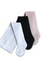 Baby Girl Kids Cotton Pink Black White Pantyhose Set of 3