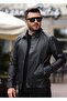 Men's Basic Premium Leather Jacket - 3