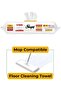 Easy Clean Mop Compatible Cleaning Wipes, 50 Sheets | Herbal Soap