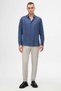 Slim Fit Indigo Gömlek - 4