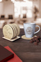6 Pieces Wooden Coasters with Monsters Special Design Stand - 2