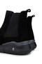 Men's Genuine Leather Black Suede Casual Boots - 5