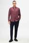 Slim Fit Bordo Gömlek - 4