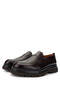 Men's Genuine Leather Brown Loafer Shoes - 5