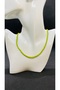 Handmade Single Row Glass Pearl Necklace