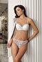 6124 Ecru Color Padded Bra Panties Set of 2 - 4