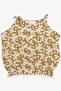 Escabel Girl's Blouse with Floral Pattern, Ages 1-4, Pistachio Green