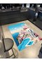 Street View with Sea View Pattern Washable Carpet Miravip8230 - 2
