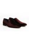 Brown Genuine Velvet Men's Classic Shoes