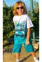 Boy's Surf Up Dude Capri Top and Bottom Set - 2
