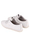 Genuine Leather White Women's Shoes - 3