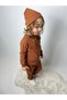 Ribbed Knitted Unisex 3-Piece Baby and Kids Set - Nursery Beret Set