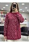Simli Angora Leoparlı Tunik - 2