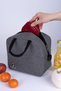 Food Carry Bag Hot and Cold Thermal Thermos Bag Camping Picnic Puffin Gray - 2