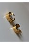 Steel Ring Women's Earrings - 3