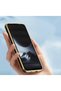 Samsung Galaxy A15 Compatible Glossy Soft Surface Camera Protected Gold Edge Case - 2
