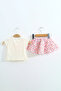 Toontoy Girls' Sequin Skirt Set - 3