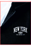 Full Hoodie New York the Empire City Black Printed Tracksuit Set - 3
