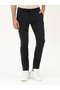 Navy Blue Slim Fit Waist Lace up Trousers 50293848-Vr033 - 2