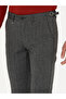 Anthracite Slim Fit Canvas Trousers with Belt Buckle 50274014-Vr006 - 6