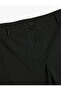 Standard Waist Wide Leg Fabric Trousers - 3