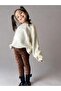 Girl's Velvet Ribbed Tights - 4