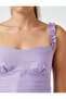 Linen Blend Bustier - 5