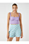 Linen Blend Bustier - 3