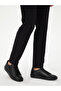 Black Eva Sole 100% Leather Casual Shoes 50295442-Vr046 - 7