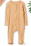 Baby Fi?Ti?Lli? Zippered Jumpsuit with Built-In Gloves? Pati?Kli? Mevsi?Mli?K Overalls 3-6-9-12 Months